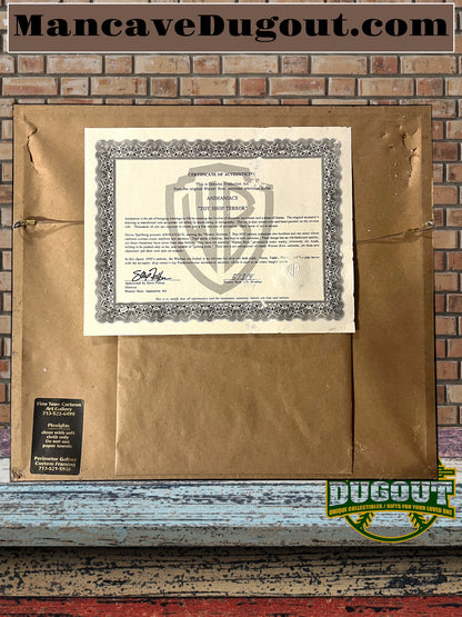 Animaniacs-Orig. Animation Cel-Yakko, Wakko, Dot-Toy Shop Terror-Signed-RARE