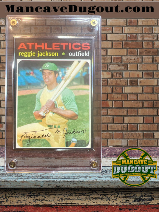 1971 Topps Baseball Card #20 - HoF Reggie Jackson – Excellent condition