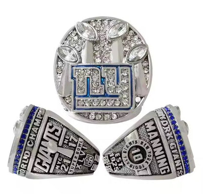 2011 NFL New York Giants Championship Ring Classic Alloy - REPLICA