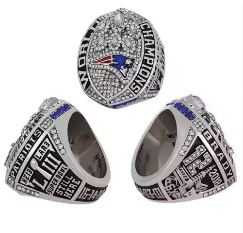 2018 New England Patriots World Champions Replica Ring Brady