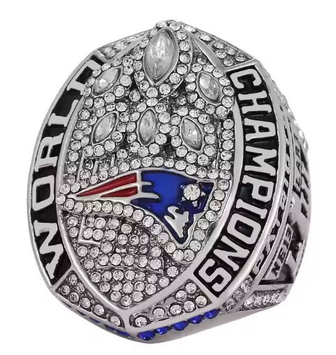 2018 New England Patriots World Champions Replica Ring Brady