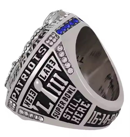 2018 New England Patriots World Champions Replica Ring Brady