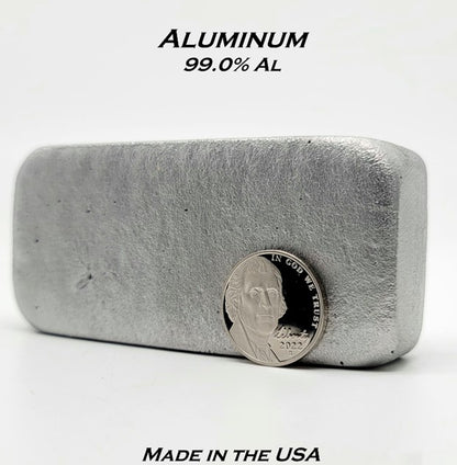 Ingot Assortment 1lb Copper, 1lb Bronze, 1lb Brass, & 1/4lb Aluminum Ingot Set
