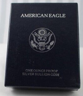 1998-P Silver Proof American Eagle ~ 99.9 Silver ~ w/Box and COA