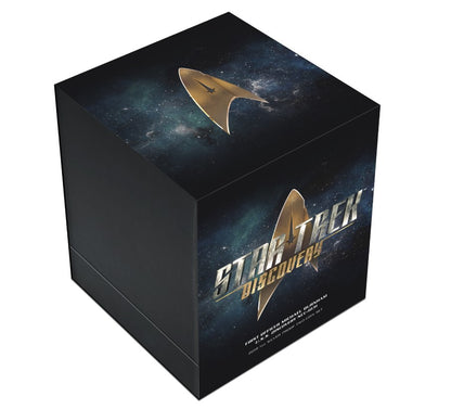 2018 Star Trek Discovery Michael Burnham U.S.S.-103 -Two 1oz. Silver Coin Set -Light Up Transporter