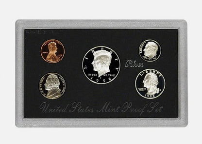 1998 U.S. Mint Premier Silver Proof Set with COA