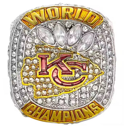 2023-2024 58th Kansas Chiefs Championship Ring – Mahomes - REPLICA