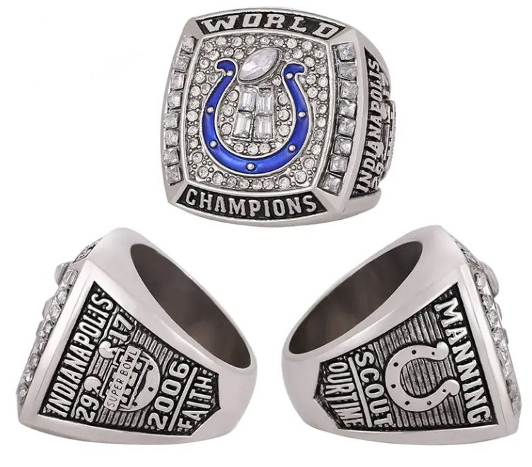 2006 - Indianapolis Colts Peyton Manning Super Bowl Replica Ring