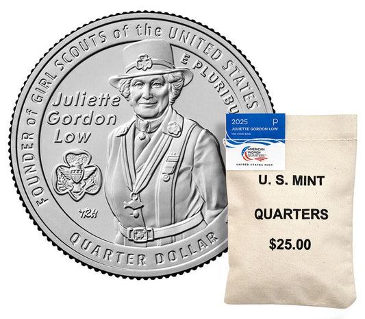 American Women Quarters 2025 Bags - Juliette Gordon Low – Philadelphia Mint