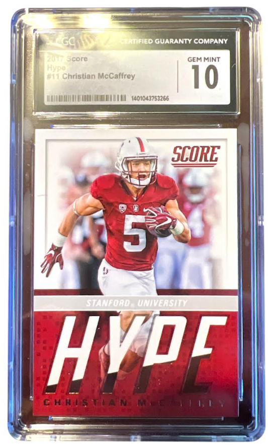 Christian McCaffrey - Rookie - Score-11