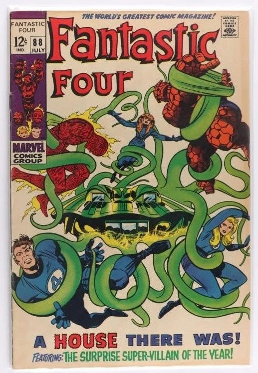 Fantastic Four #88 (Marvel 1969) Fine-VF*