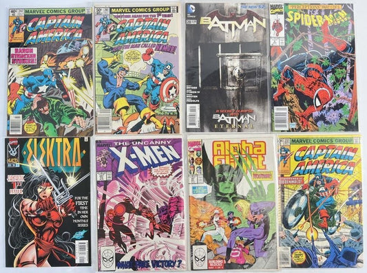 Marvel – DC Lot 729 of 8 Comic Books – Great to start a Collection!