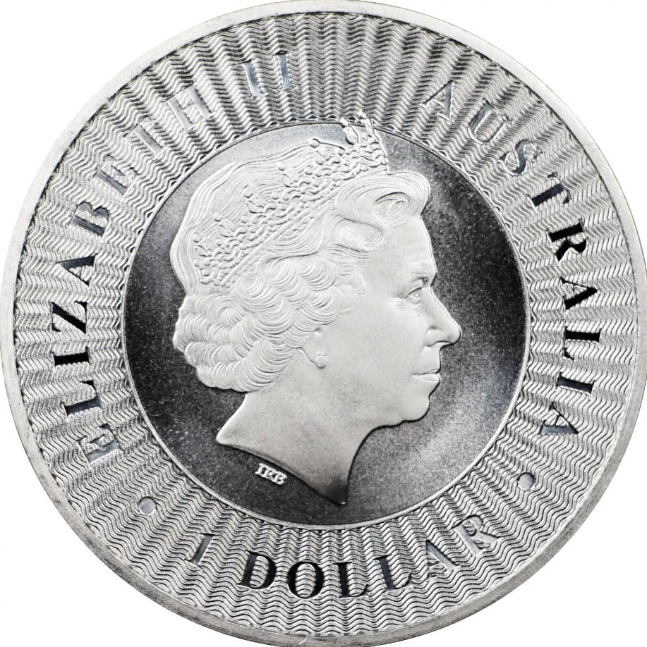 2017 $1 Australia Kangaroo Silver Coin .9999 Brilliant Uncirculated