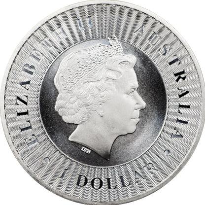 2017 $1 Australia Kangaroo Silver Coin .9999 Brilliant Uncirculated