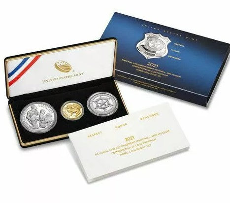 2021 - National Law Enforcement Memorial - 3 piece Set