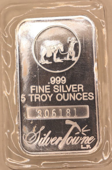 5 oz Silver Bar – SilverTowne
