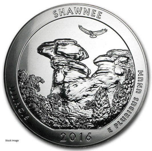 2016 Shawnee National Forest-5 Oz Silver