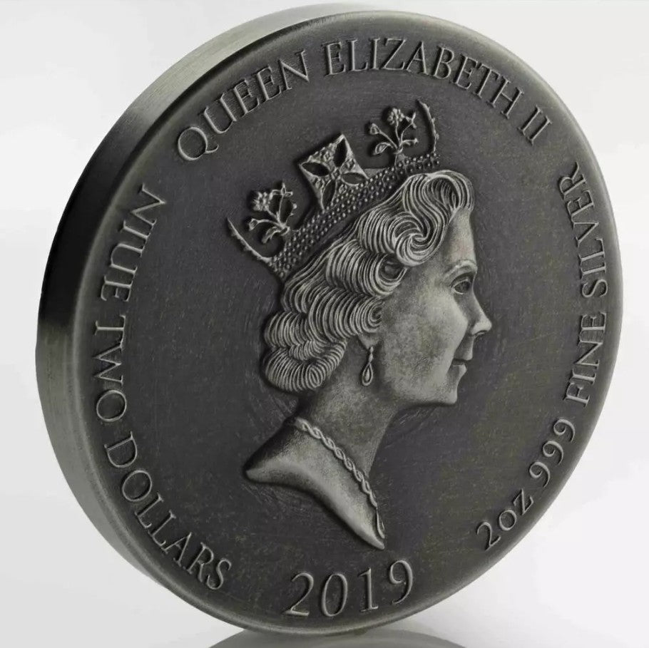 2019 2 oz .999 Silver Coin - The Firstborn Slain - Biblical Coin Series