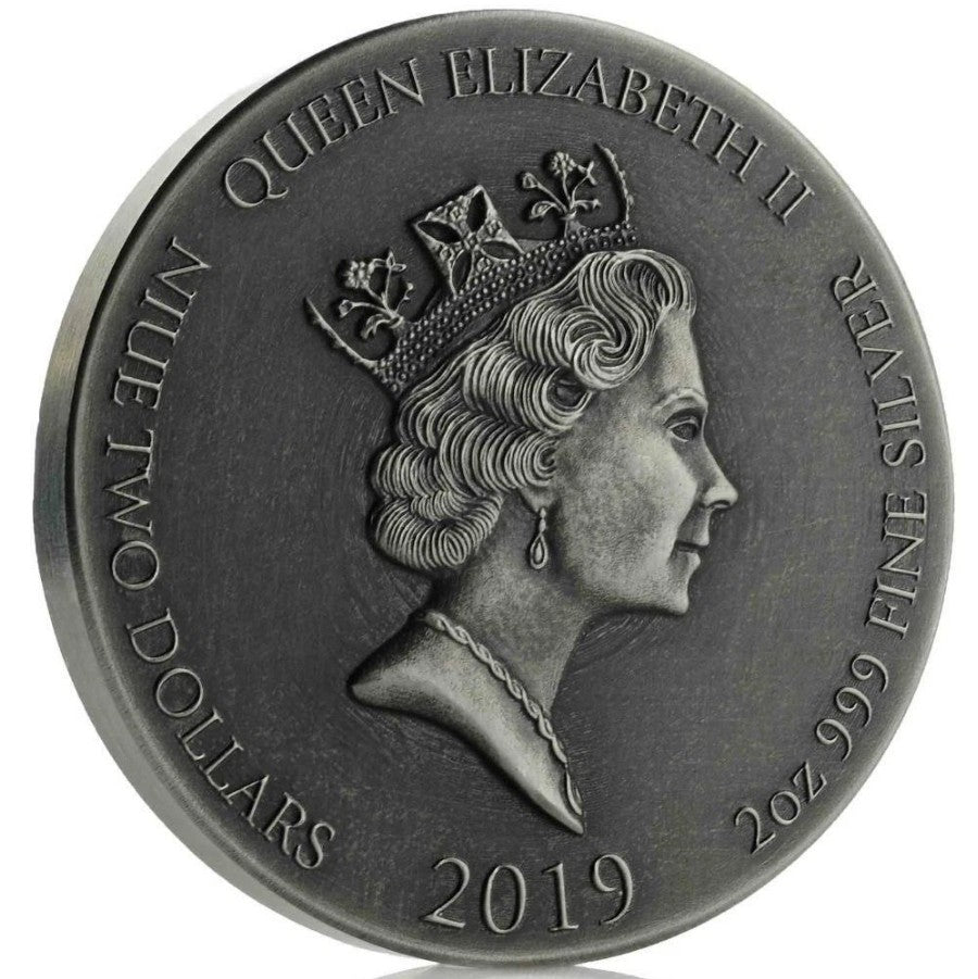 2019 2 oz .999 Silver Coin - The Firstborn Slain - Biblical Coin Series