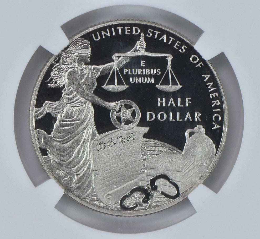 2015 US Marshals Service Half Dollar - S – PF 69 – Ultra Cameo
