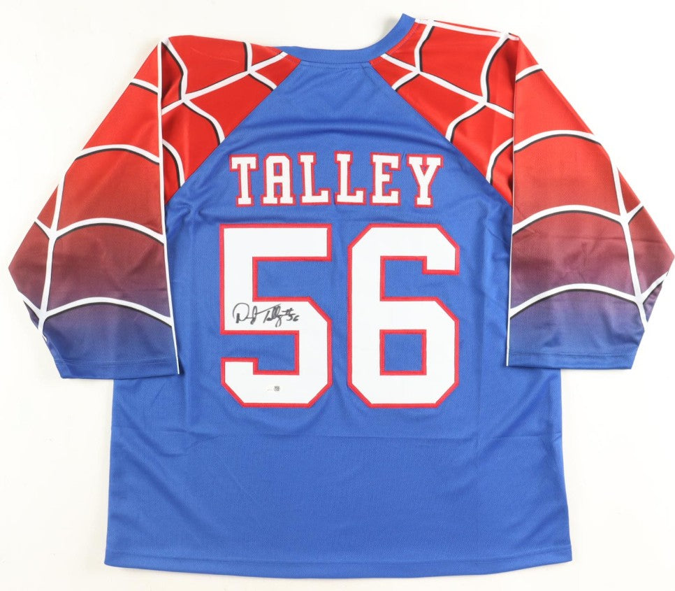 Darryl Talley Signed Jersey (JSA) - Spiderman Style Jersey