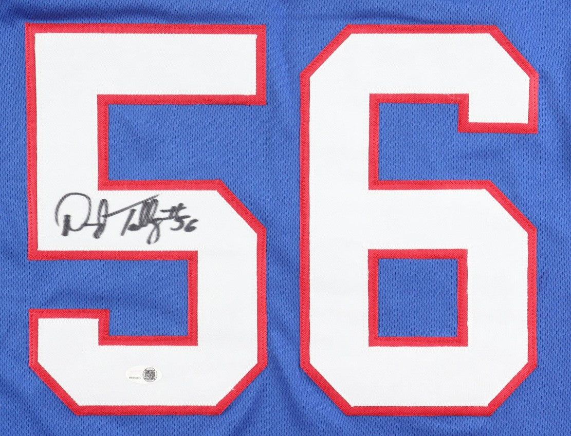 Darryl Talley Signed Jersey (JSA) - Spiderman Style Jersey