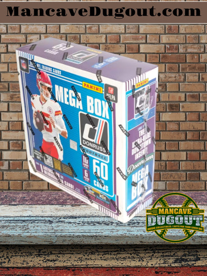 2025–26 Panini Donruss Football Mega Box – NFL Trading Cards