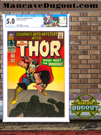 Journey Into Mystery #125 (Marvel, 1966) — CGC 5.0 VG/FN (Off White Pages) - "Thor"