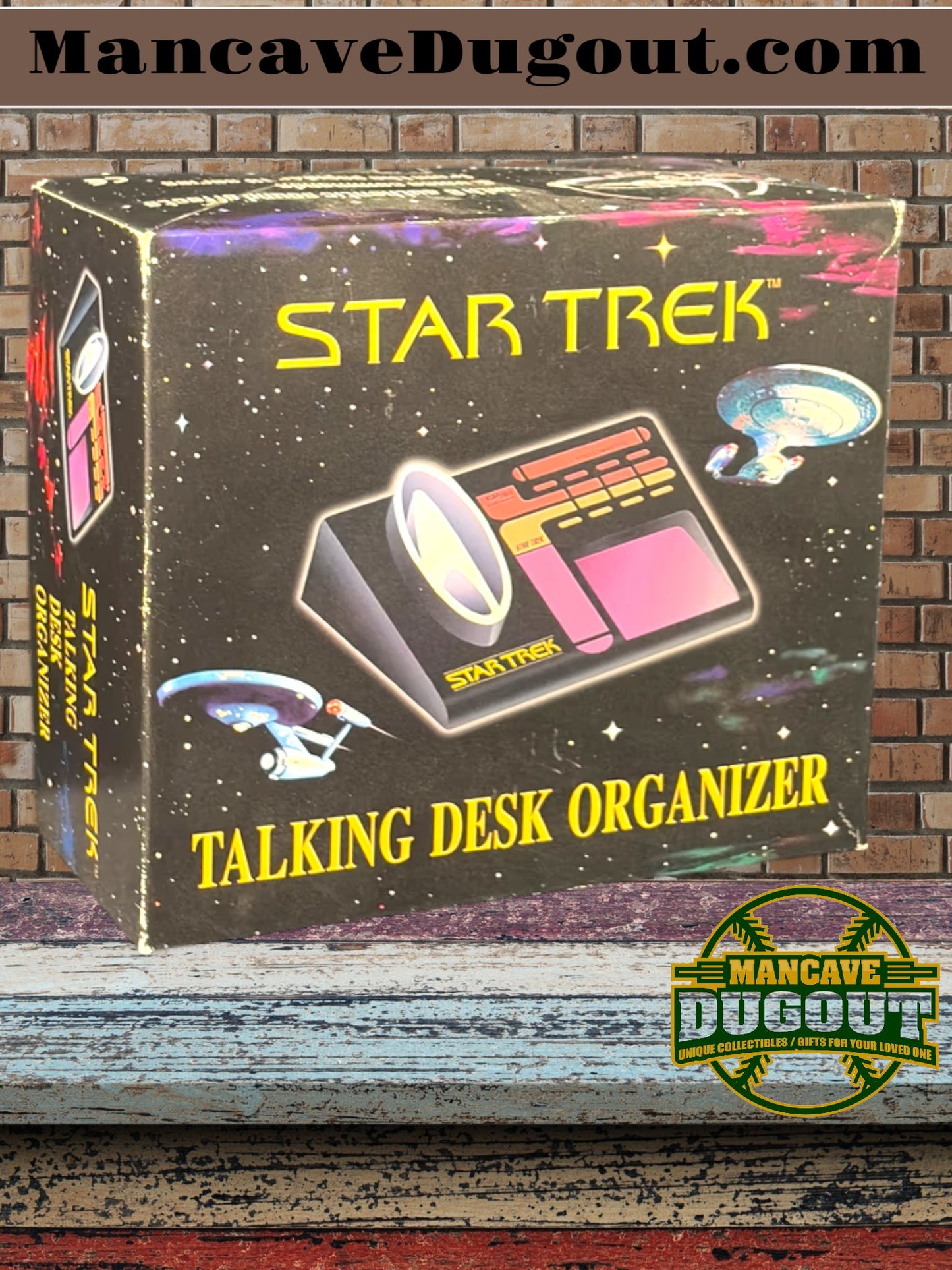 Star Trek Talking Desk Organizer – Paramount 1997