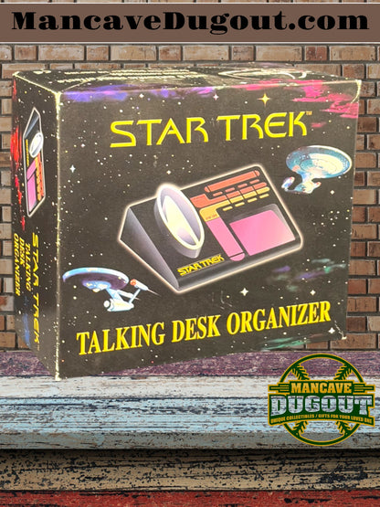 Star Trek Talking Desk Organizer – Paramount 1997