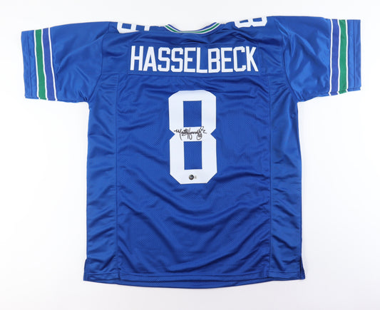Matt Hasselbeck Signed Jersey (Beckett) - Seattle Seahawks