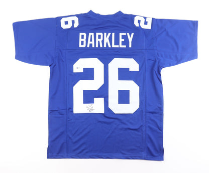 Saquon Barkley Signed Jersey (Beckett) - New York Giants