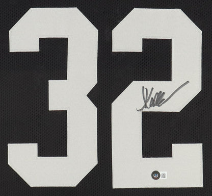 Marcus Allen Signed Custom Framed Jersey Display (Beckett) - Las Vegas Raiders