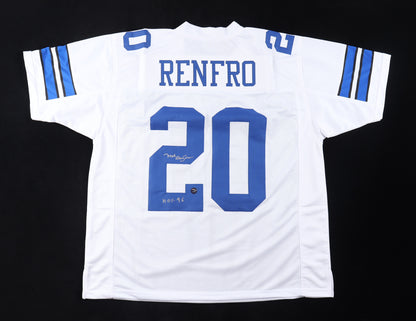 Mel Renfro Signed Jersey (Gameday) - Dallas Cowboys