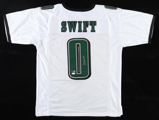 D'Andre Swift Signed Jersey (JSA) - Philadelphia Eagles-White