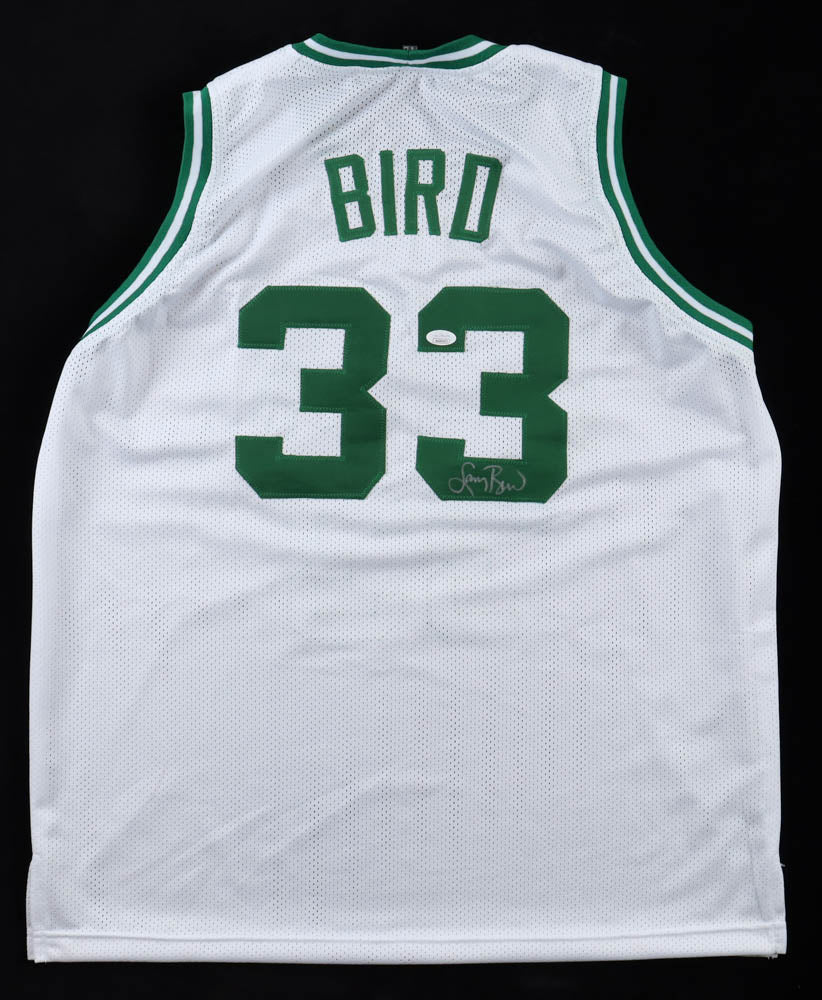 Larry Bird Signed Jersey (JSA) - Boston Celtics
