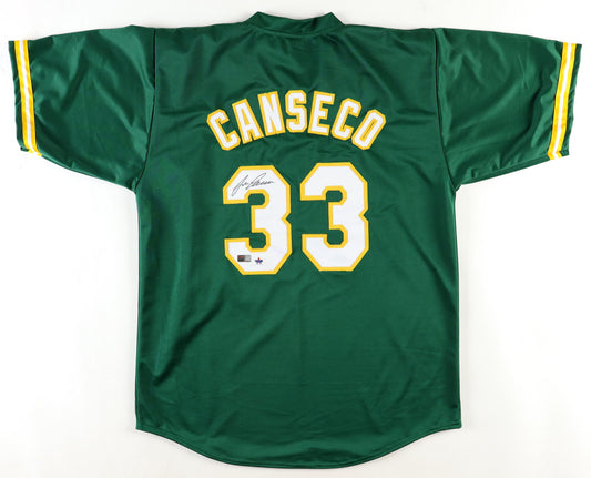 Jose Canseco Signed Jersey - Oakland Athletics
