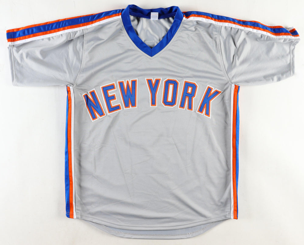 Dwight "Doc" Gooden Signed Jersey Inscribed "Retired" (Beckett) - New York Mets