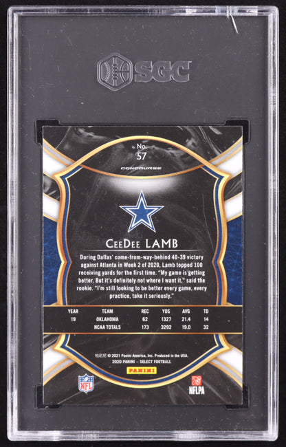 CeeDee Lamb 2020 Select #57 RC (SGC 10)