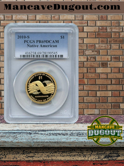 2010-S Sacagawea Dollar PCGS & ICG PR-69 DCAM