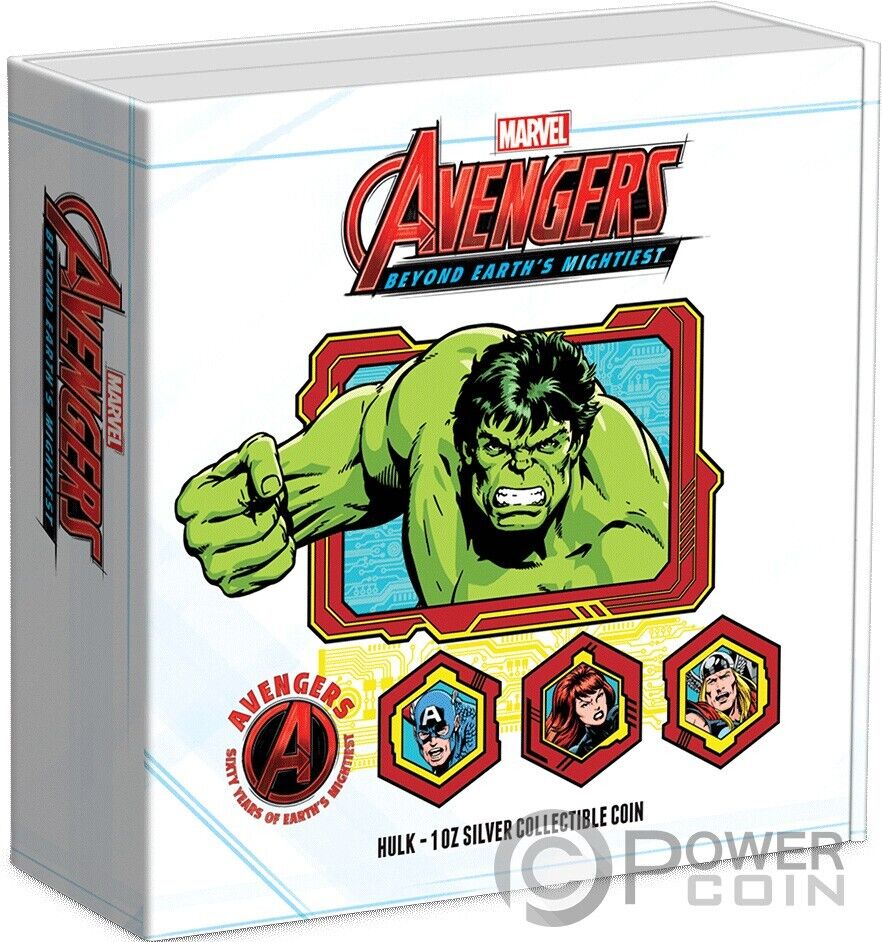 2023 Niue Marvel – Avengers 60th Anniversary - Complete Set