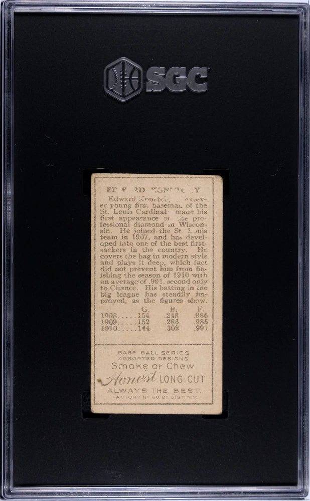 1911 T205 Gold Border – Ira Thomas - Philadelphia Athletics – Sweet Caporal Back SGC 2