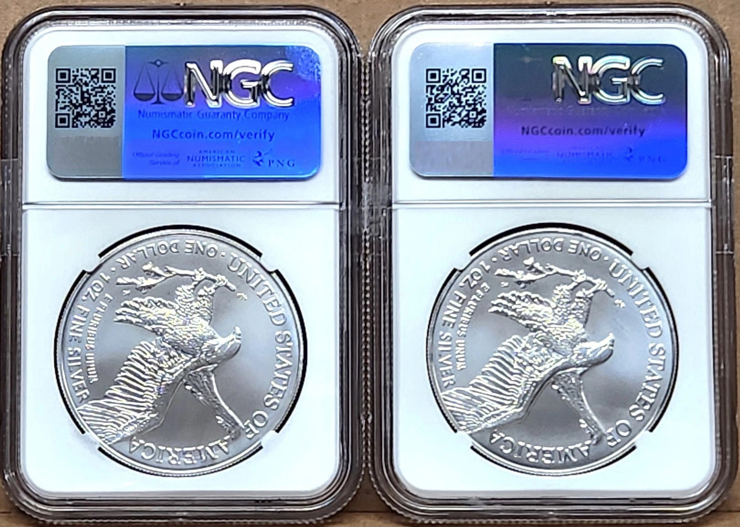 2025 P Silver Eagle with Eagle Privy NGC MS69 with Brown Label