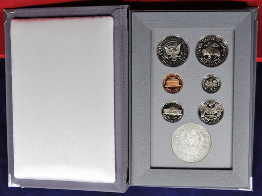 1991 United Stated Mint Silver Prestige Proof Set w/COA