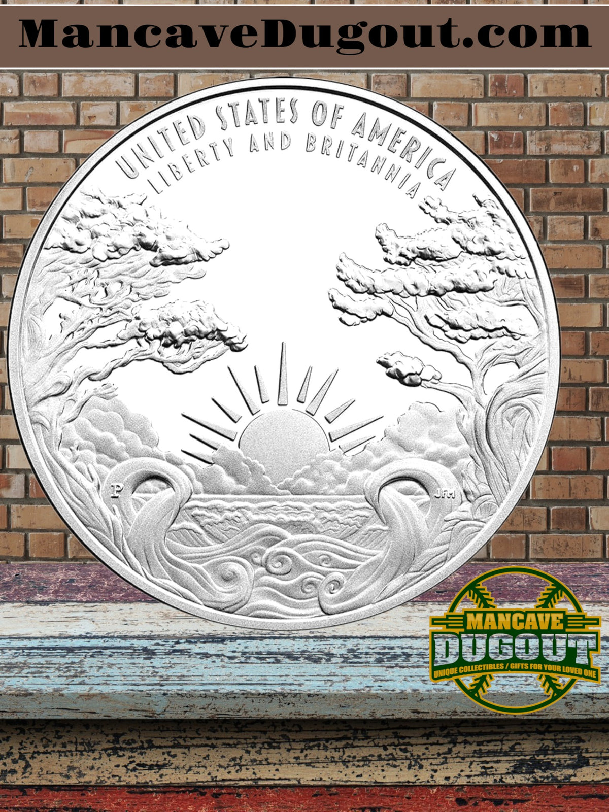 2024 Liberty & Britannia Silver Medal - PHILADELPHIA (P)