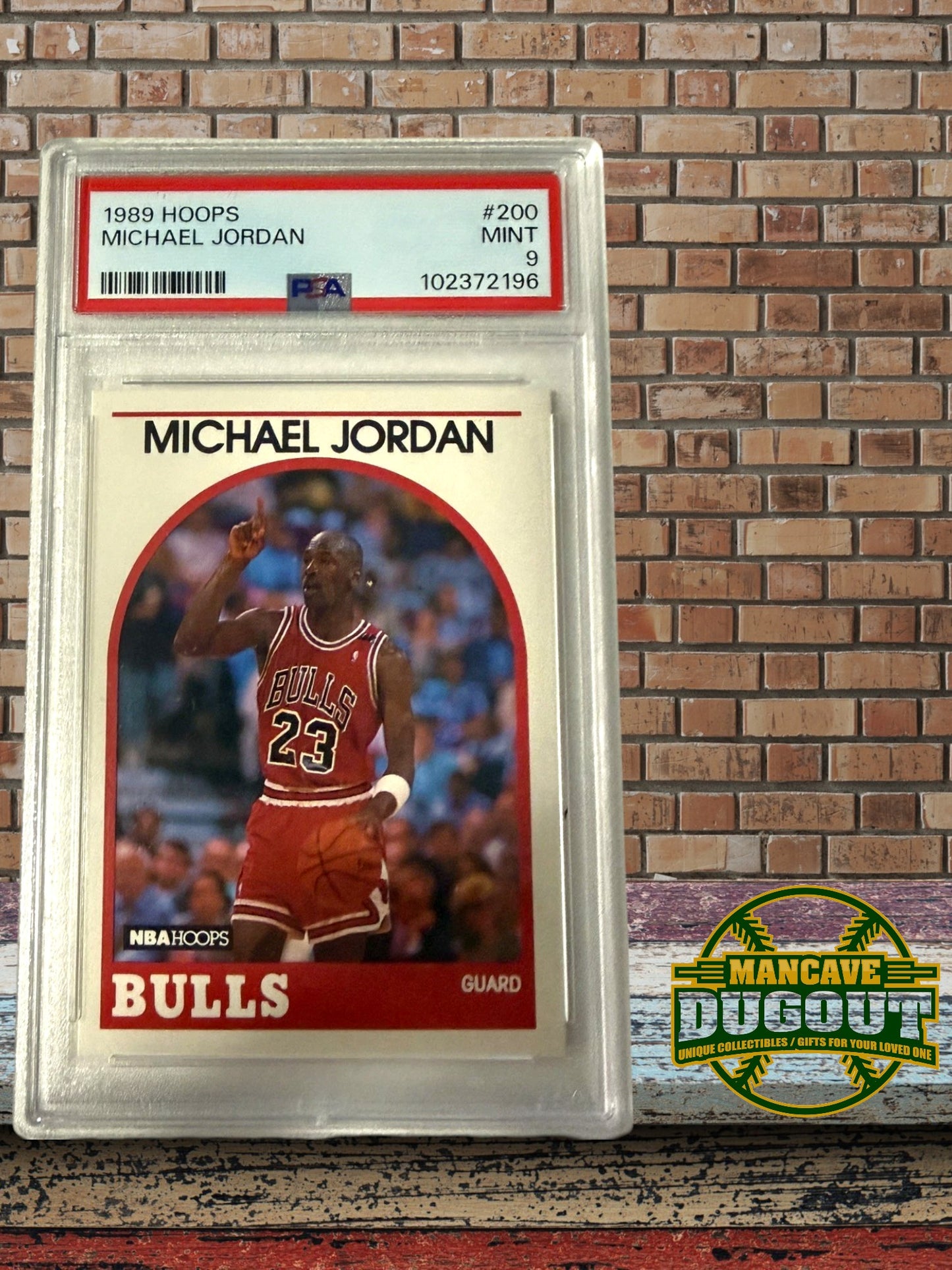 1989 Hoops Michael Jordan #200 – PSA 9 Mint - Chicago Bulls • NBA Icon • Early Career MJ