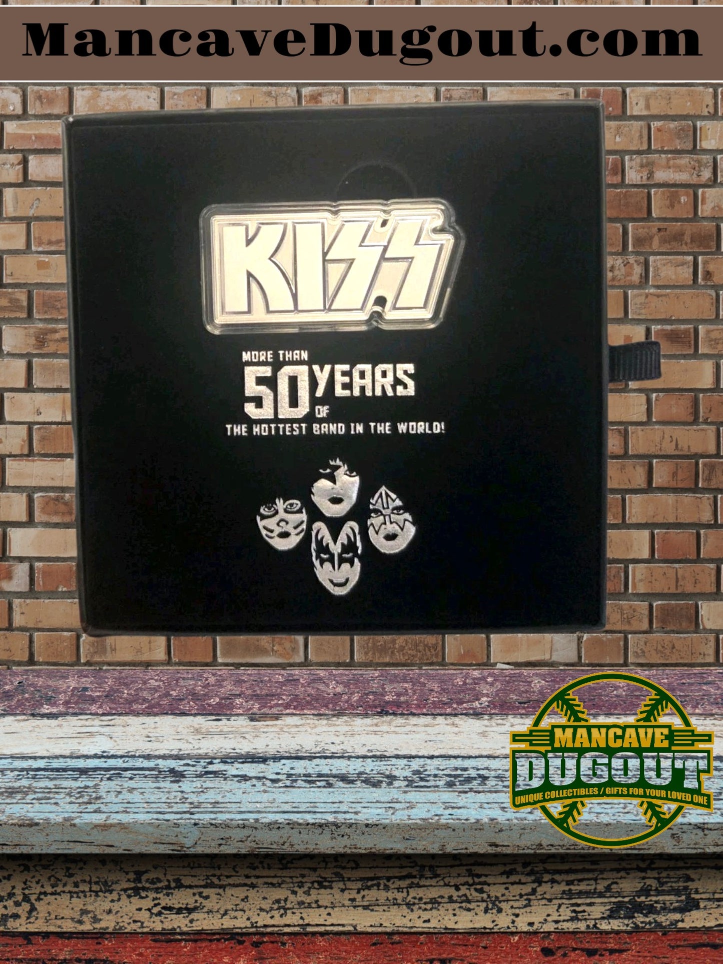 2024 KISS 1 oz Silver KISS Logo .9999 Limited Mintage – 2500