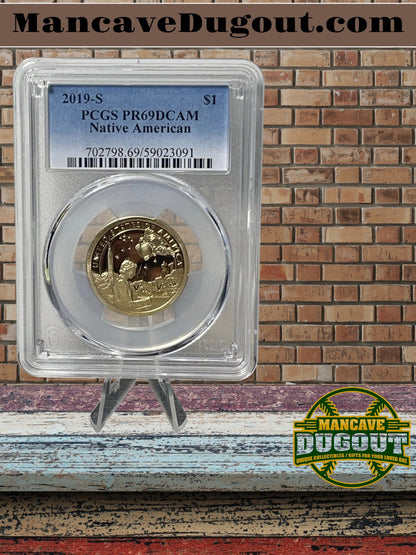 2019-S Sacagawea Dollar PCGS PR-69 DCAM