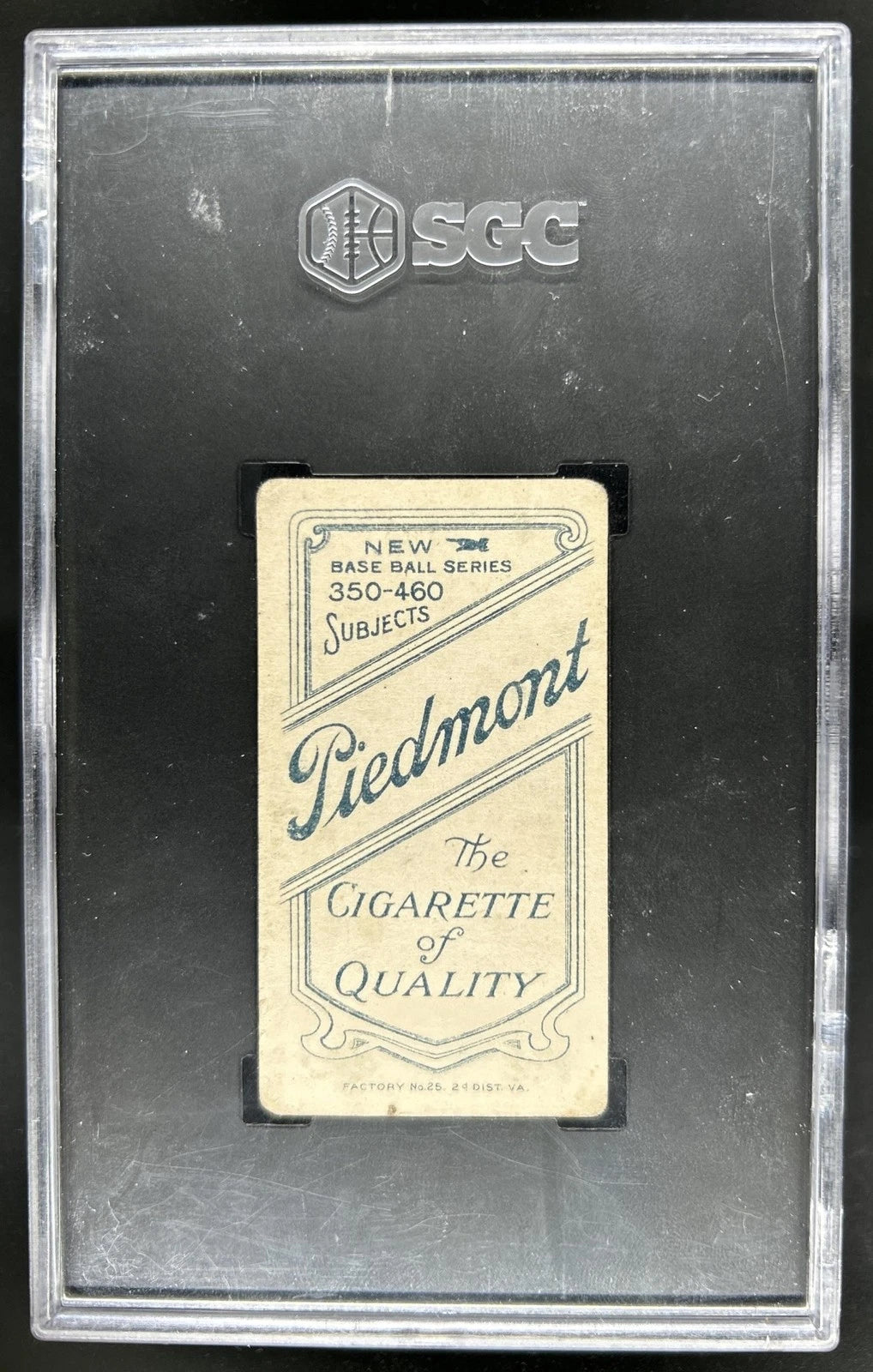 1911 T206 White Border - Admiral Schlei – Batting Pose SGC 1