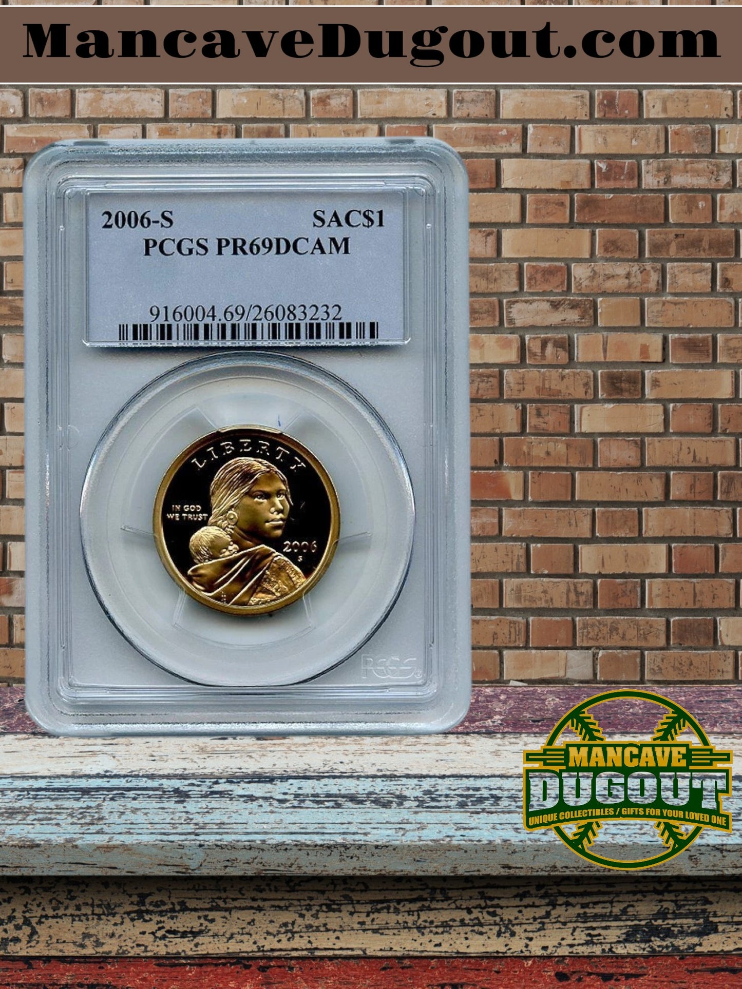 2006-S Sacagawea Dollar PCGS or ICG PR-69 DCAM